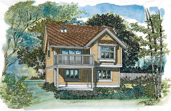 Main image for house plan # 7400