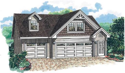Main image for house plan # 7398