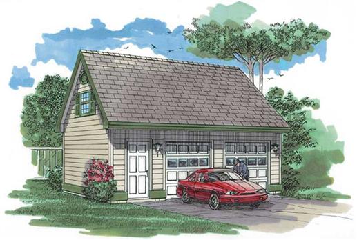 Main image for house plan # 7448