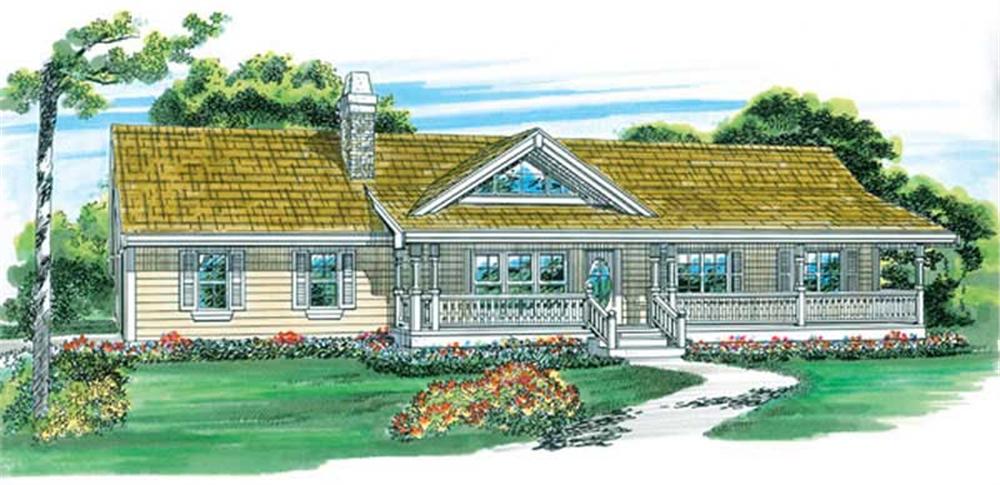 Home Plan Front Elevation