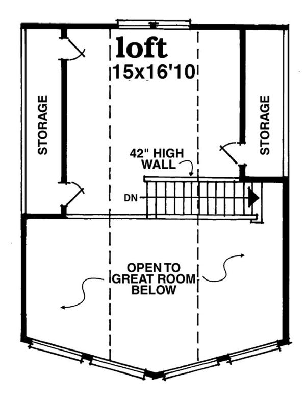 Upper Level Floor Plan