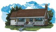 Main image for house plan # 7418