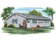 Main image for house plan # 7380