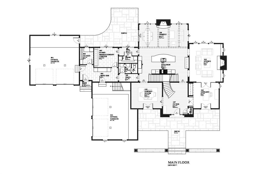 Floor Plan First Story