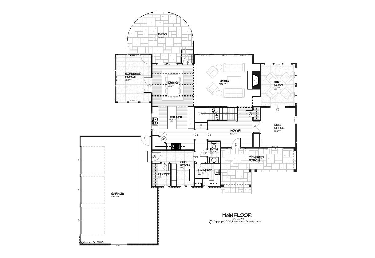 Floor Plan First Story