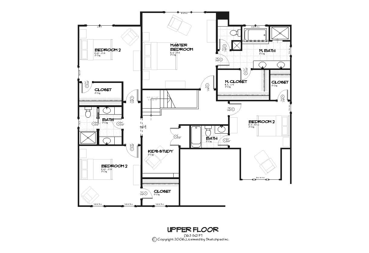Floor Plan Second Story