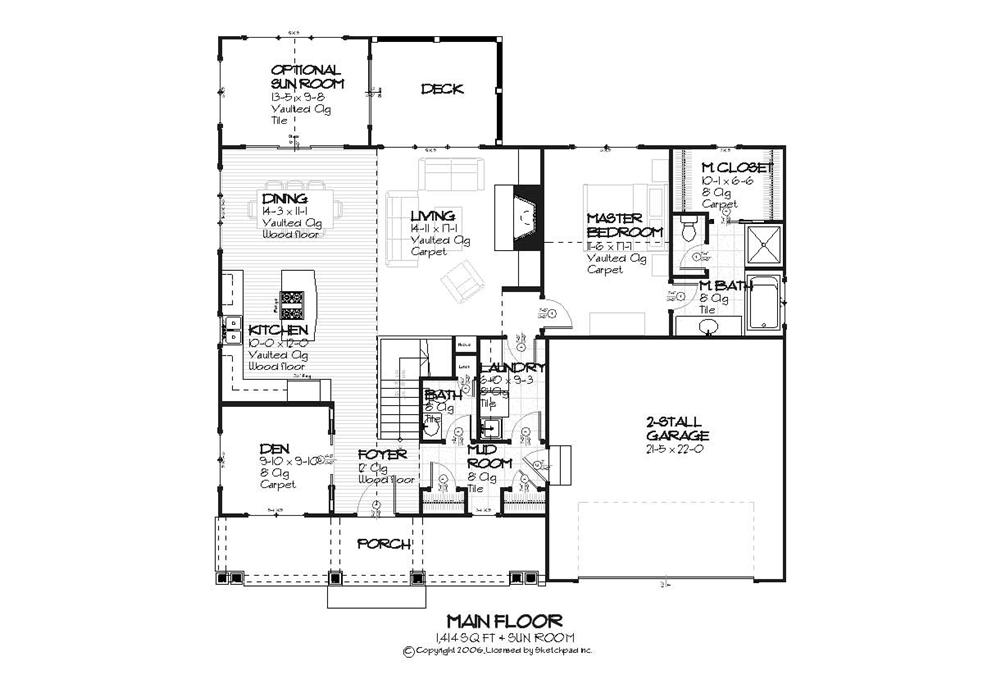Floor Plan First Story