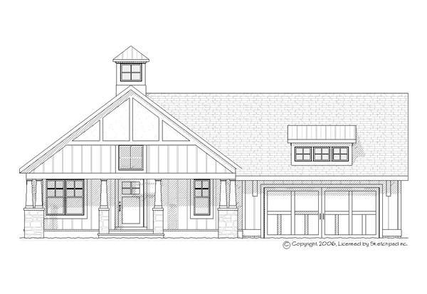 Home Plan Front Elevation