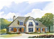 This is a colored rendering of the Storybook House Plans.