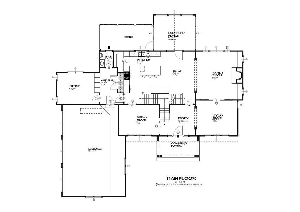 Floor Plan First Story