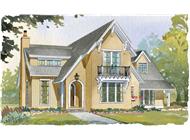 This is a colored rendering of these Home Plans.