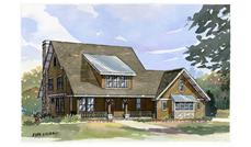 This image is a colored rendering of these Country Houseplans.