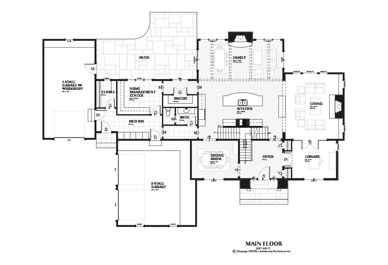 Floor Plan First Story