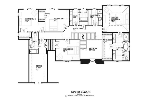 Floor Plan Second Story