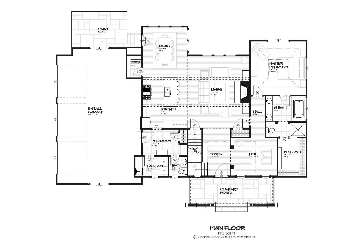Floor Plan First Story