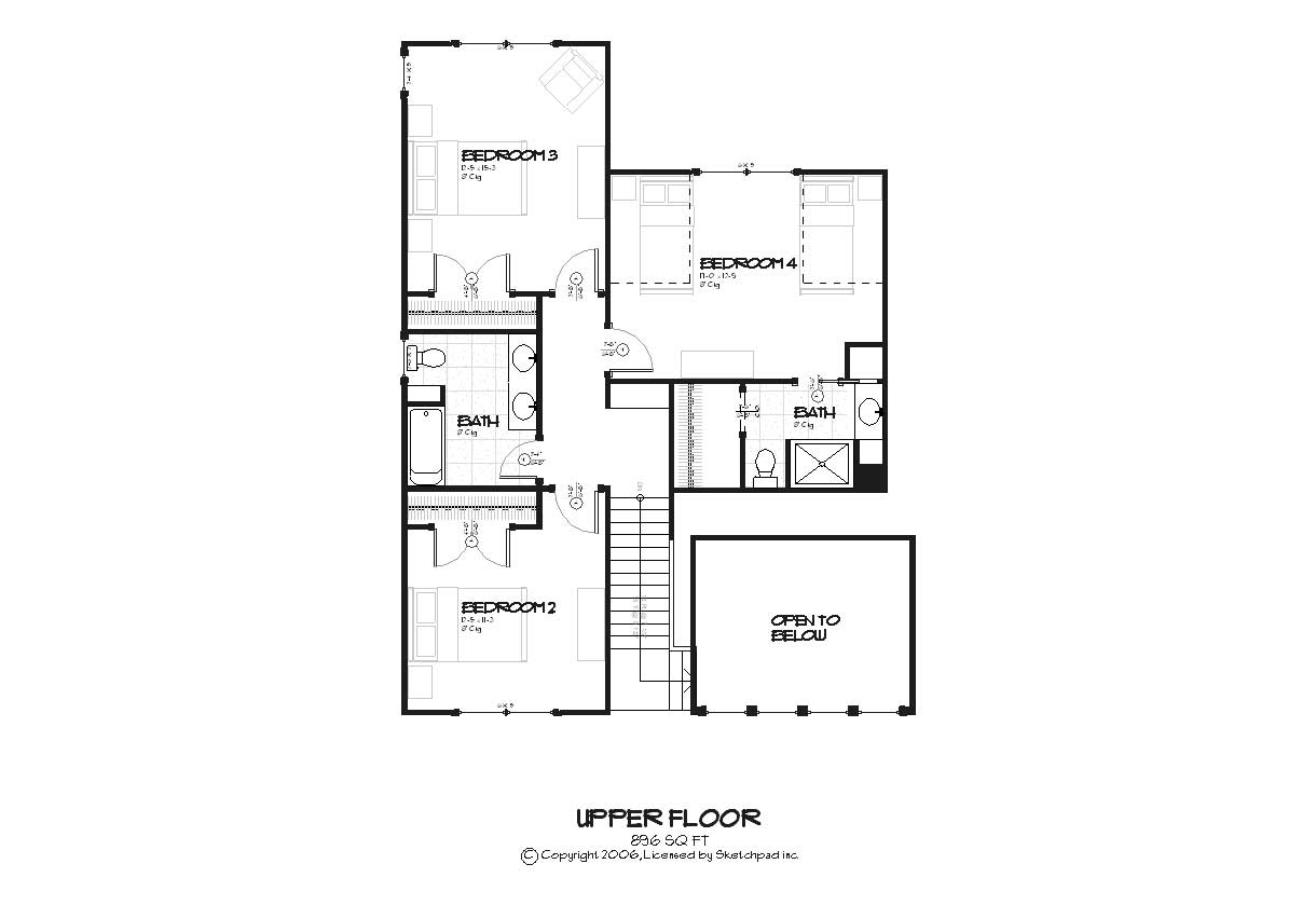 Floor Plan Second Story