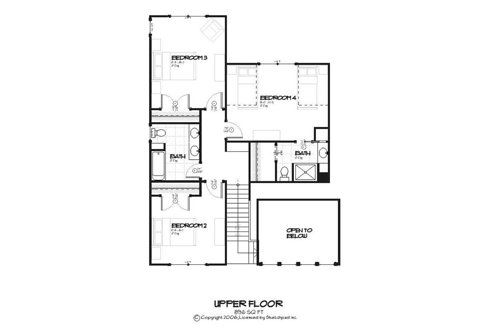 Floor Plan Second Story