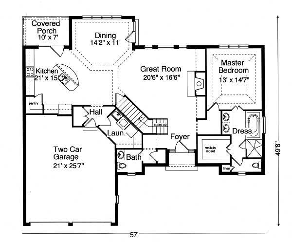 Floor Plan First Story