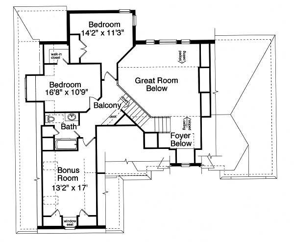 FLOOR PLAN SECOND STORY
