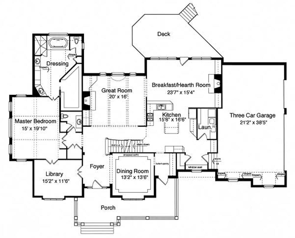 Floor Plan First Story