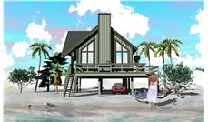 Color Rendering of this house plan