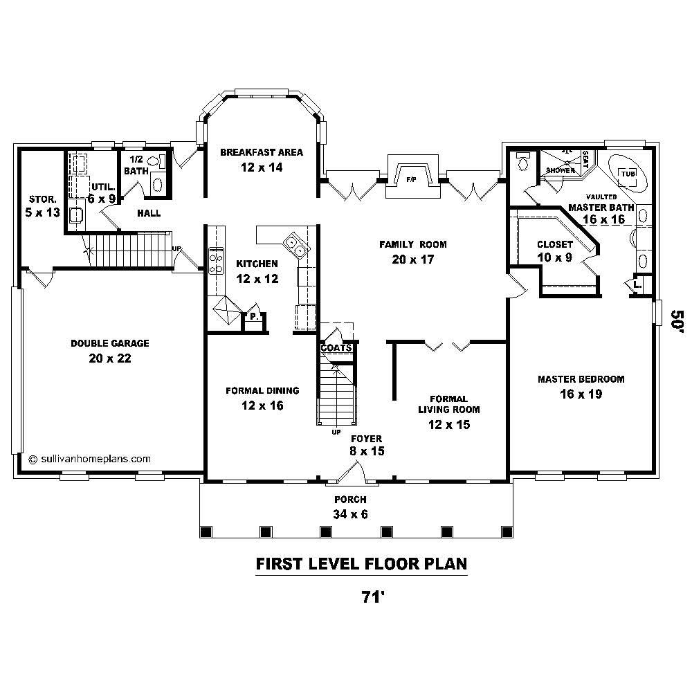 Floor Plan First Story