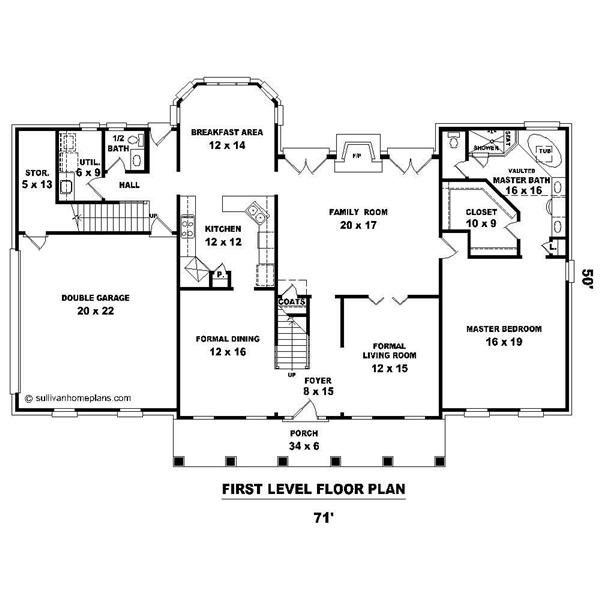 Floor Plan First Story