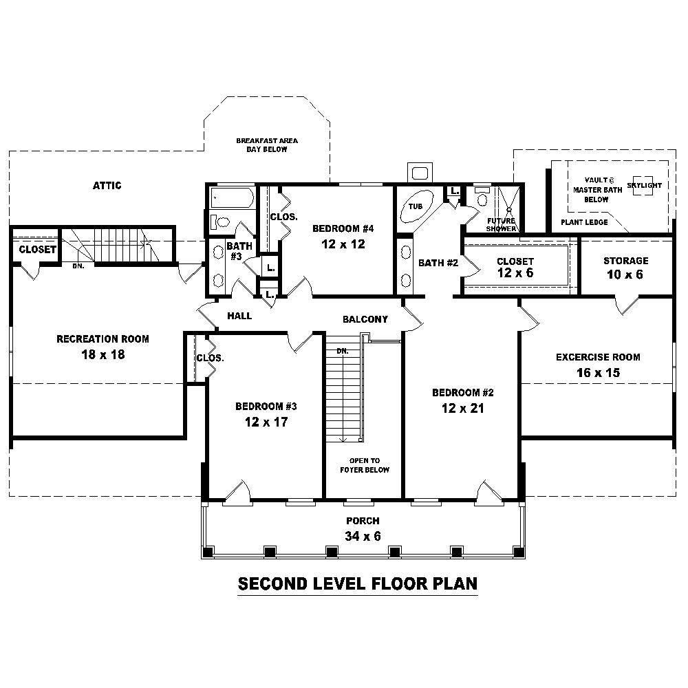 Floor Plan Second Story