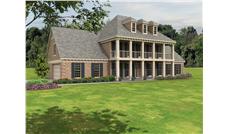 Color Rendering of this house plan