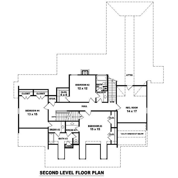 Floor Plan Second Story