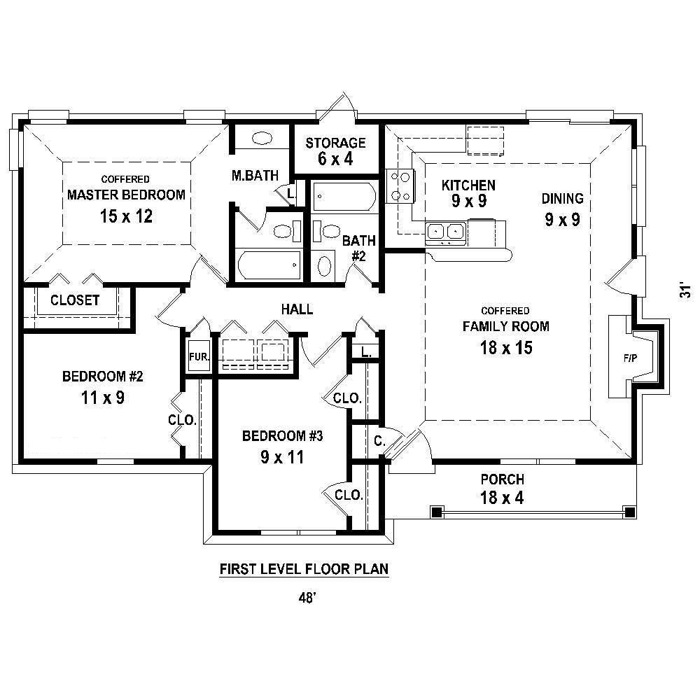 Country House Plans - Home Design #170-1394 | The Plan ...