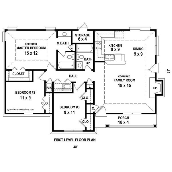Floor Plan First Story