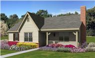 Color Rendering of this house plan