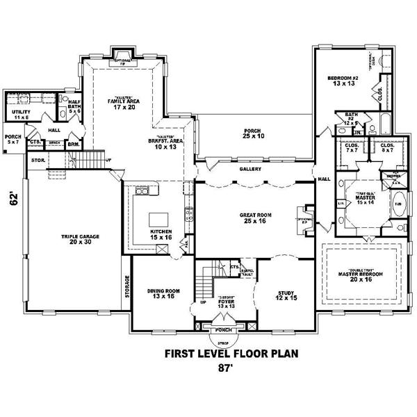 Floor Plan First Story