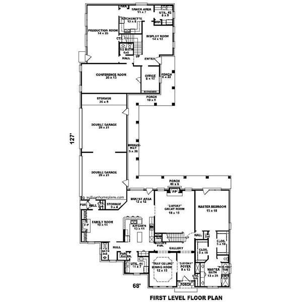 Floor Plan First Story