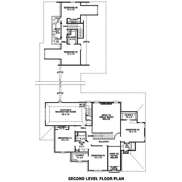 Floor Plan Second Story