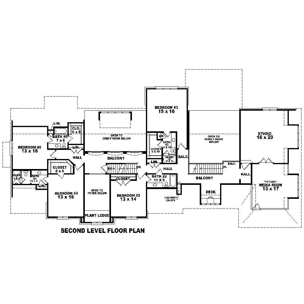 Floor Plan Second Story