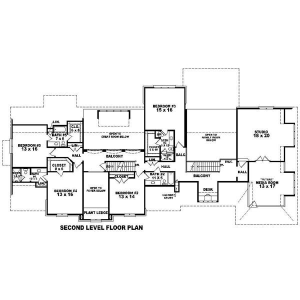 Floor Plan Second Story