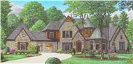 Color Rendering of this house plan