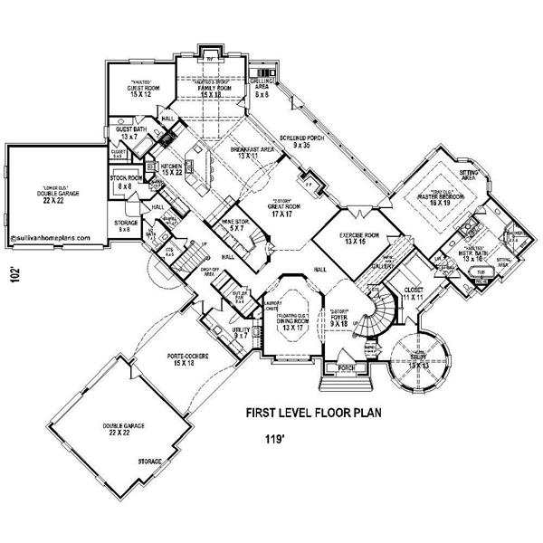 Floor Plan First Story