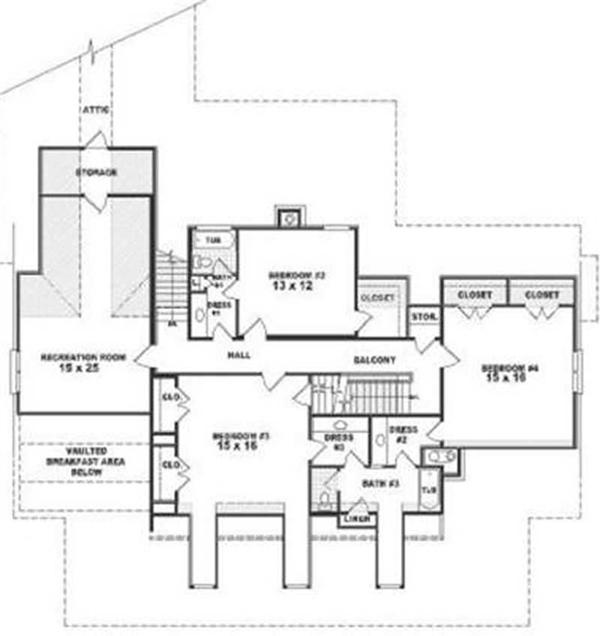 SECOND FLOOR PLAN