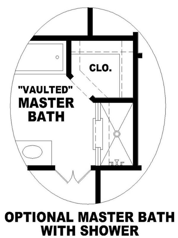 OPTIONAL MASTER BATHROOM