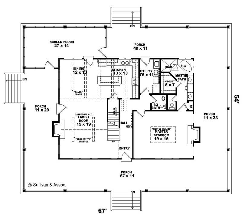 FIRST LEVEL FLOOR PLAN