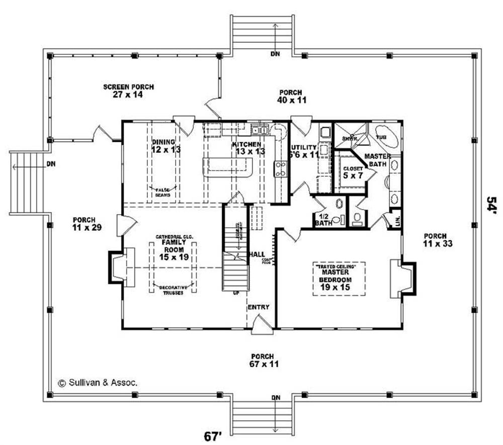 FIRST LEVEL FLOOR PLAN