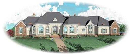 Main image for house plan # 8339