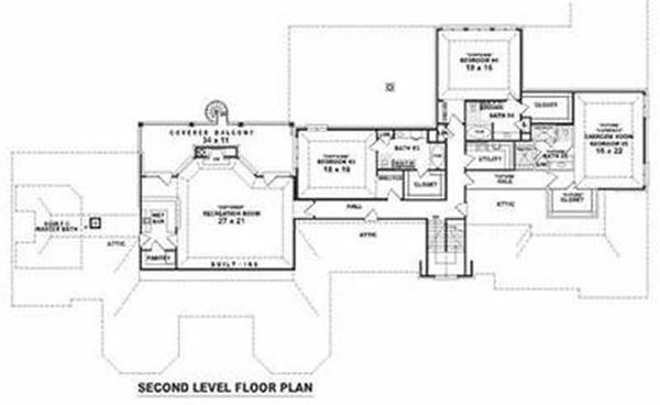 SECOND FLOOR PLAN