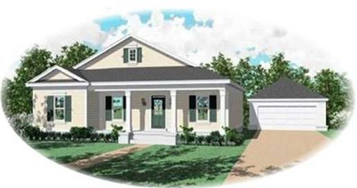 Main image for house plan # 8285