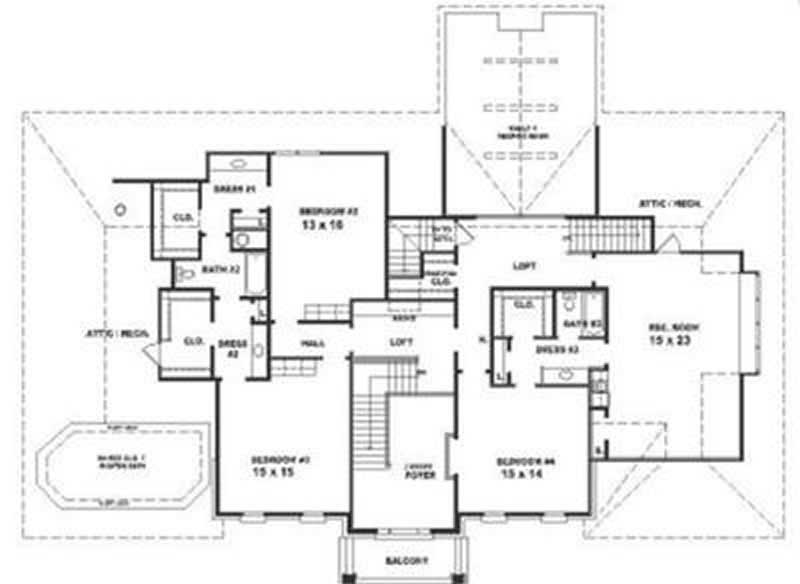 SECOND FLOOR PLAN