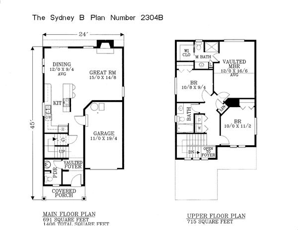 Floor Plan First Story