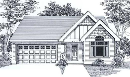 Main image for house plan # 12030